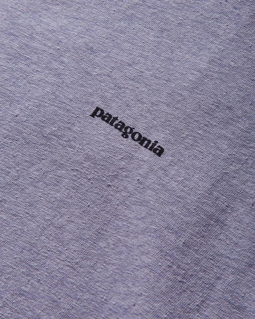 Patagonia Women's P-6 Logo Responsibili T-Shirt Concrete Purple 4