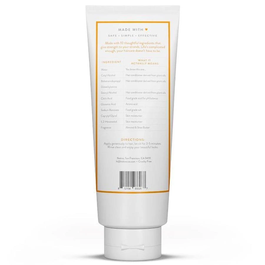 Native Almond & Shea Butter Strengthening Hair Mask 2