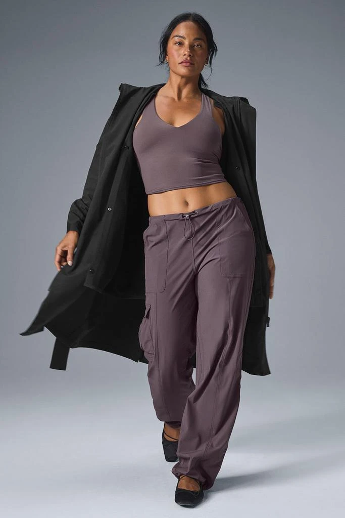 Alo Crinkle On The Move Trench - Black 6