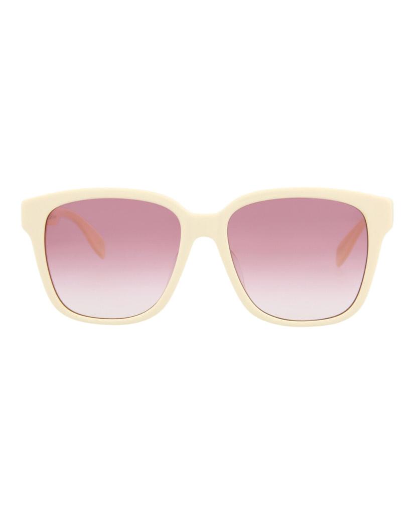 Alexander McQueen Square-Frame Acetate Sunglasses