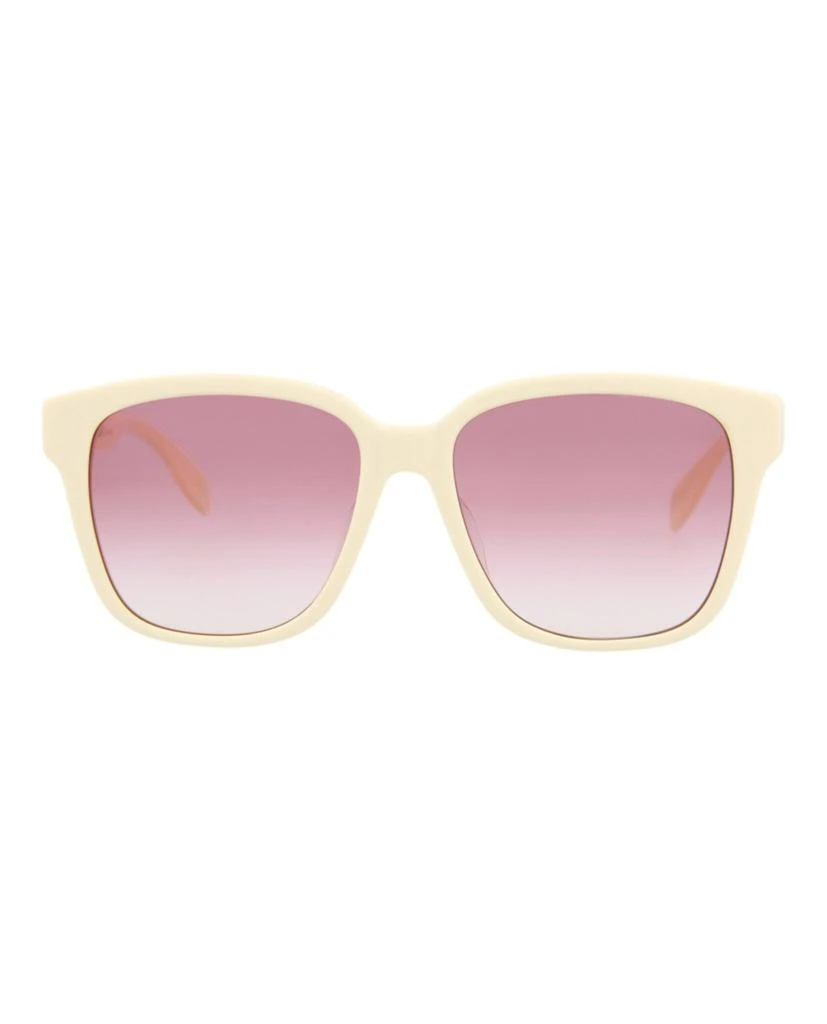 Alexander McQueen Square-Frame Acetate Sunglasses 1