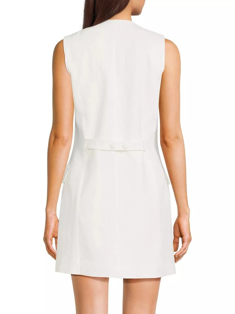 Faithfull the Brand Eloise Linen Button-Front Minidress 5