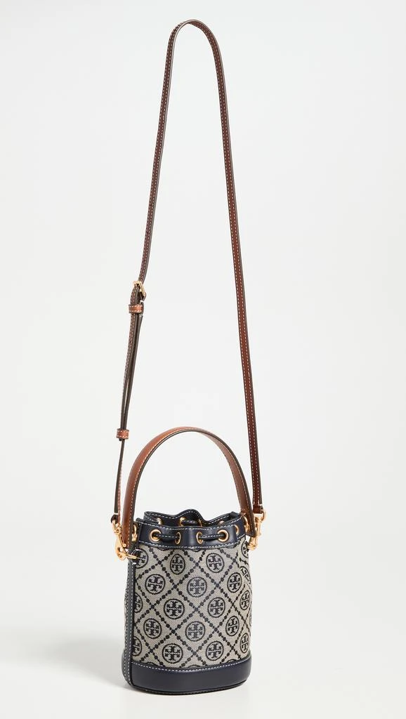 Tory Burch Mini T Monogram Jacquard Bucket Bag 3