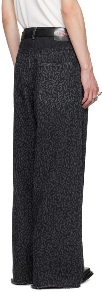 LU'U DAN Black Pleated Front Jeans 3