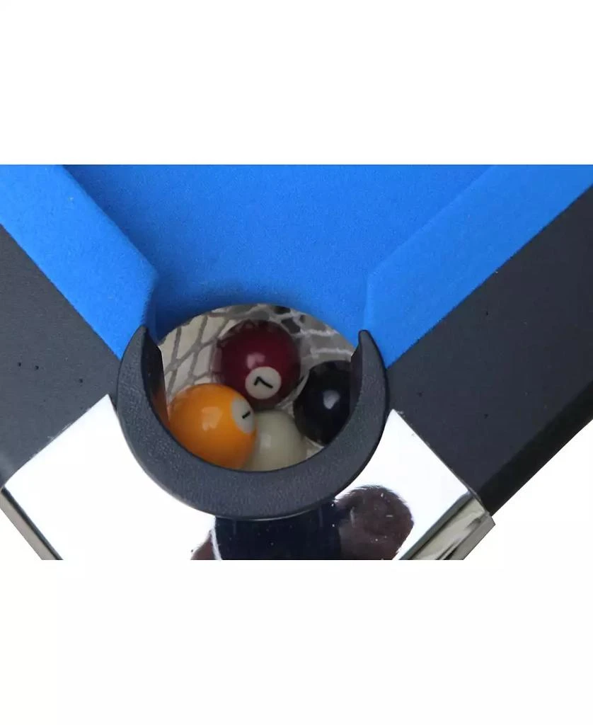 Streamdale Furniture Streamdale 3-in-1 Multi Game Table for Pool, Table Tennis, and Dining 7