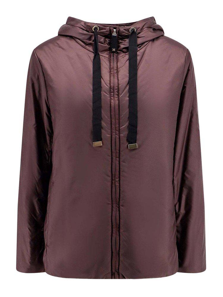 Max Mara The Cube Max Mara The Cube Drawstring Zip-Up Jacket