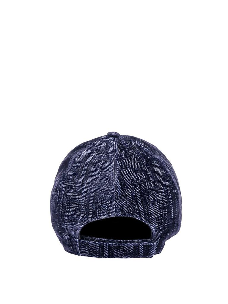 キャップ FENDI FF DENIM BASEBALL CAP Fendi Ff Denim Baseball Cap | italist