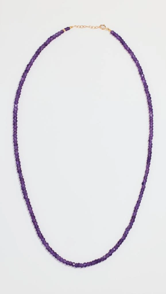 Jia Jia February Amethyst Beaded Necklace 1