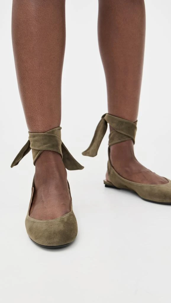 The Attico Chloe Ballerina Flats 2