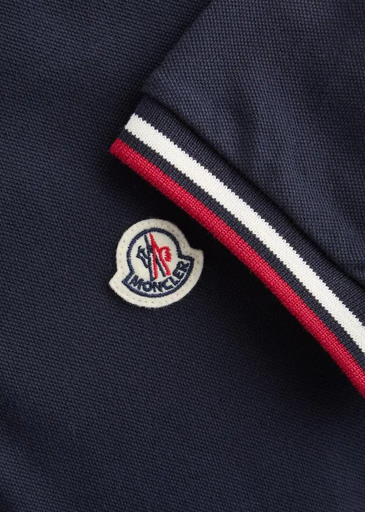 Moncler KIDS Logo cotton polo shirt (8-10 years) 2