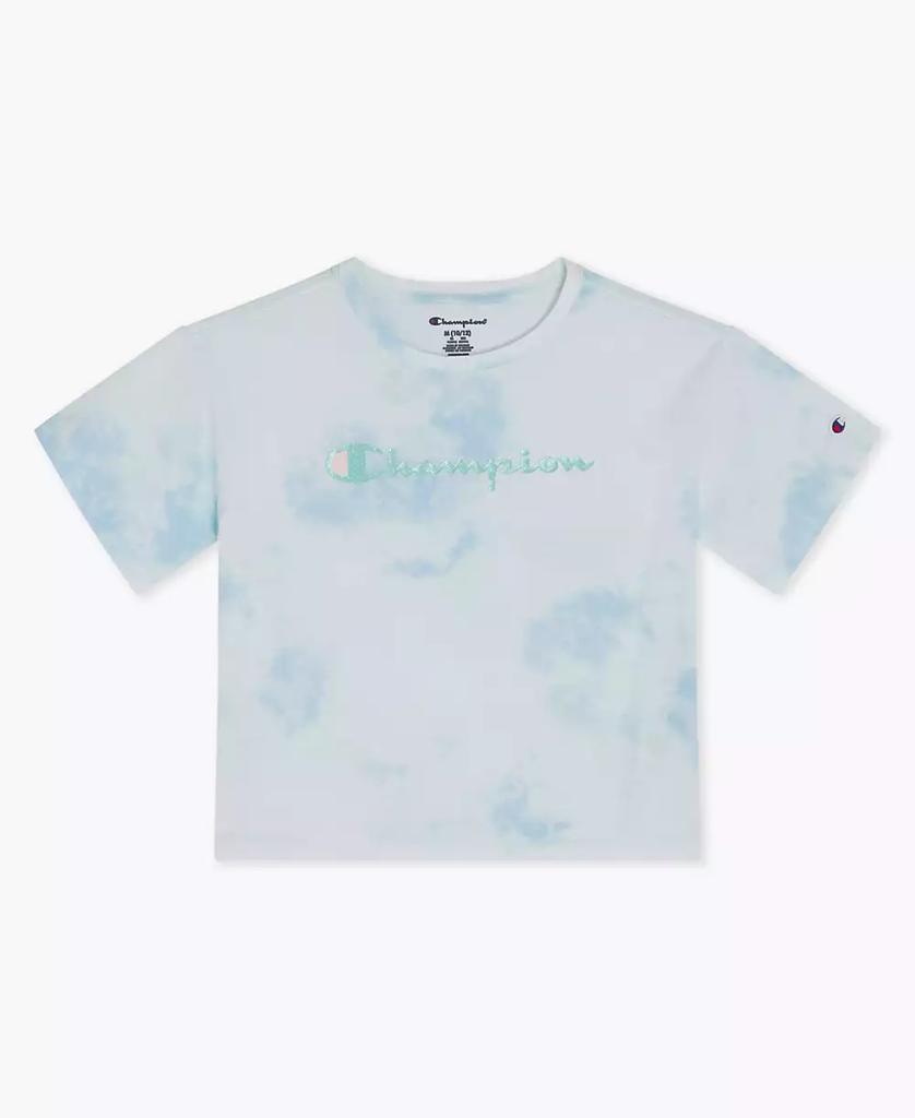 CHAMPION Big Girls Tie Dye Meet Greet Crewneck T-shirt