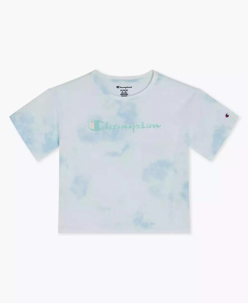 Champion Big Girls Tie Dye Meet Greet Crewneck T-shirt 1