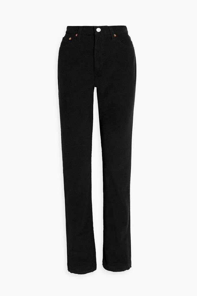 Re/Done Cotton-corduroy bootcut pants 1