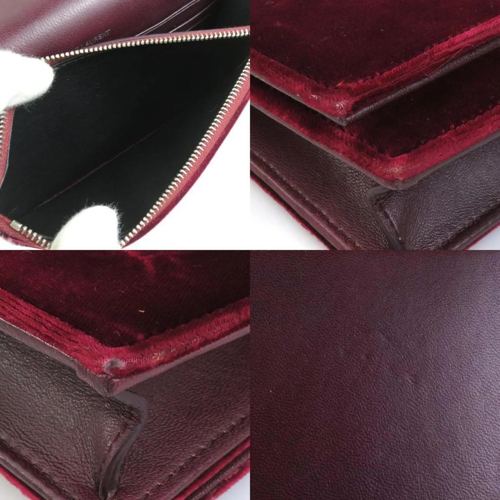 Yves Saint Laurent Velvet Shoulder Bag (Pre-Owned) 3
