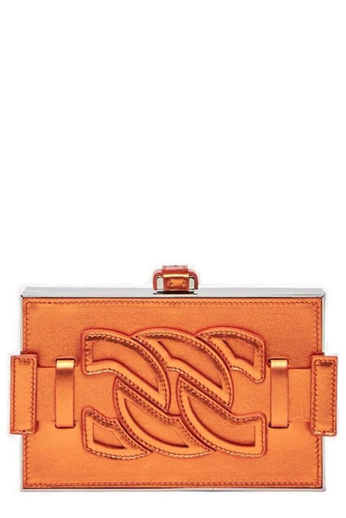 CASADEI Casadei Logo Patch Clutch Bag