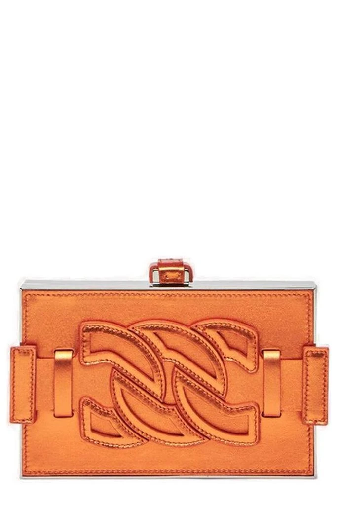 CASADEI Casadei Logo Patch Clutch Bag 1