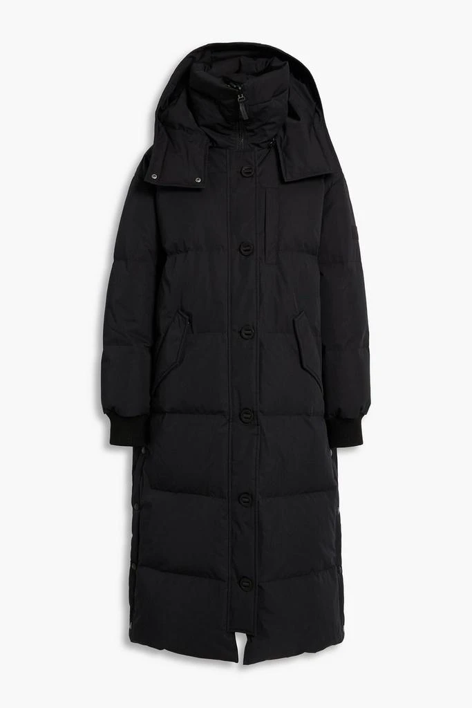 ARMY BY YVES SALOMON Quilted shell down hooded coat 1