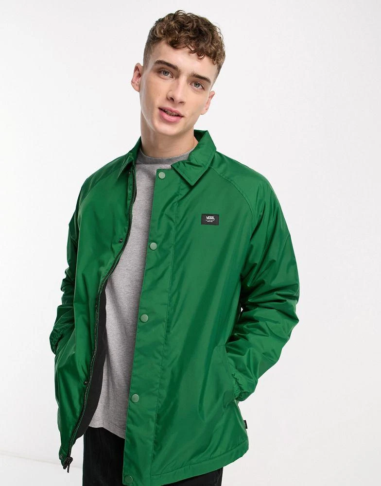 Vans Vans reversible torrey jacket in green and black 3