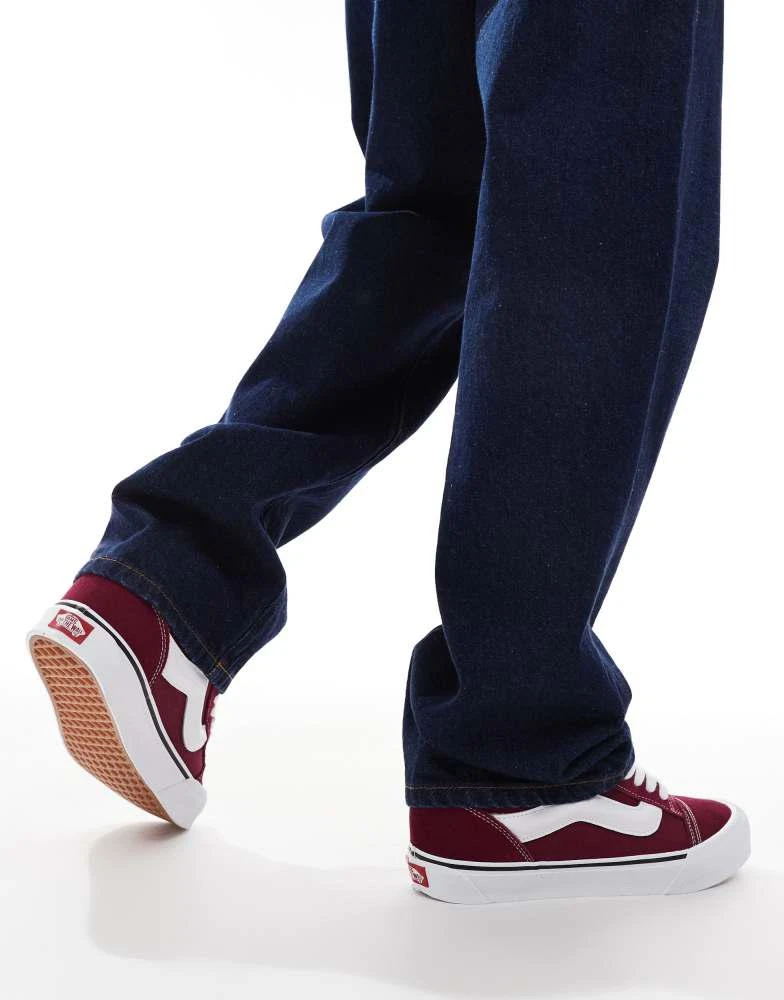 Vans Vans Knu skool trainers in red 3