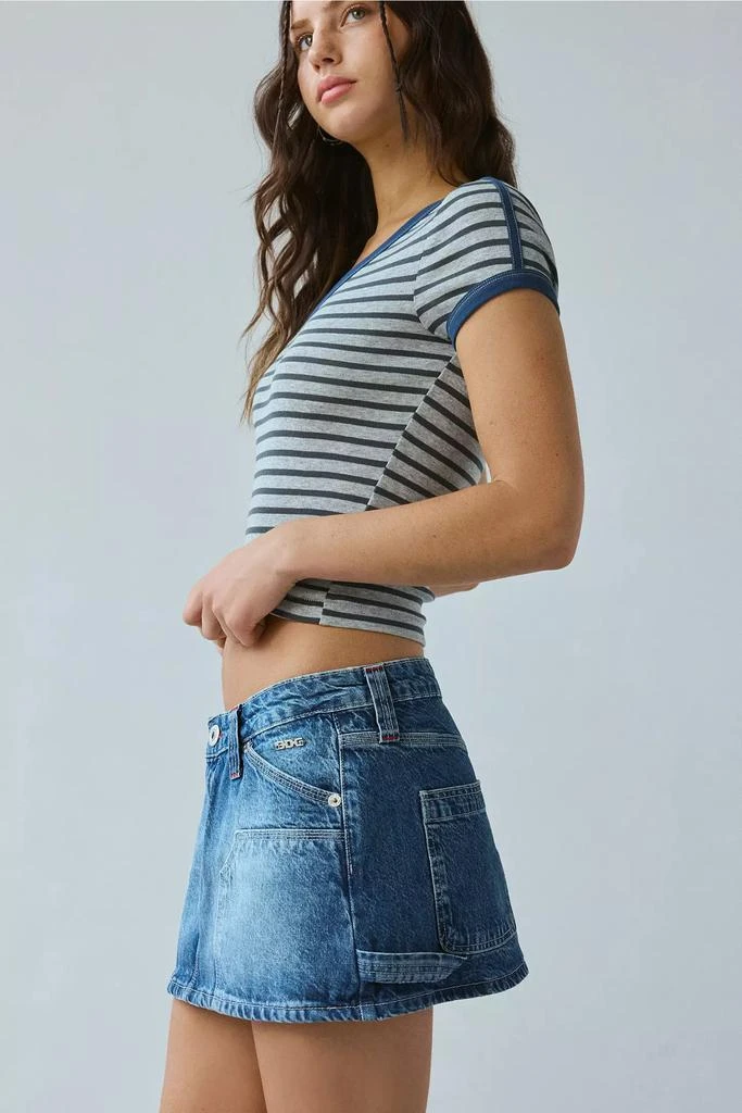 BDG BDG Carpenter Low-Rise Denim Micro Mini Skirt 3
