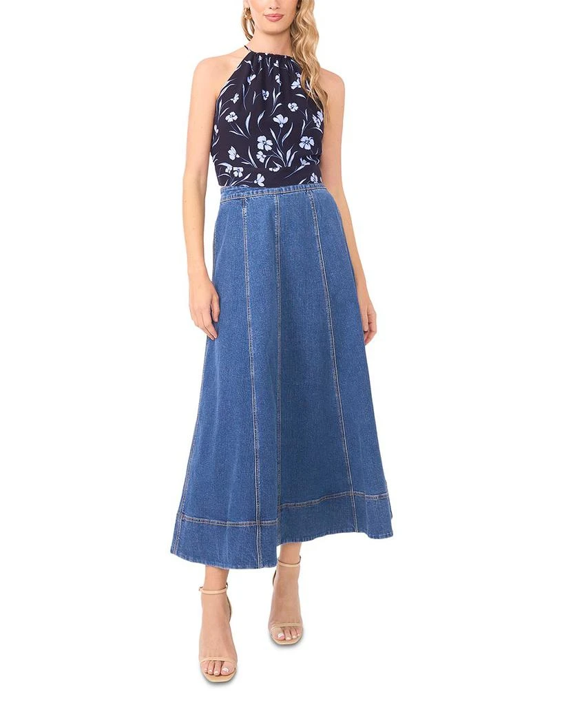 1. State Tie Back Halter Top 2