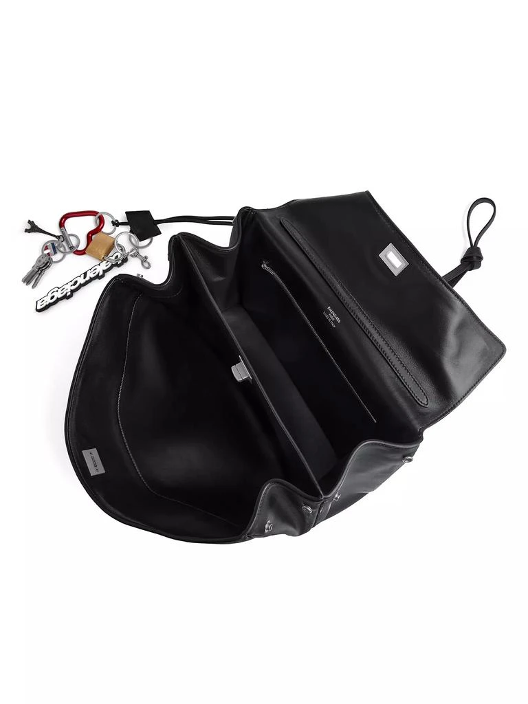 Balenciaga Rodeo Medium Handbag Used Effect with One Charm 5