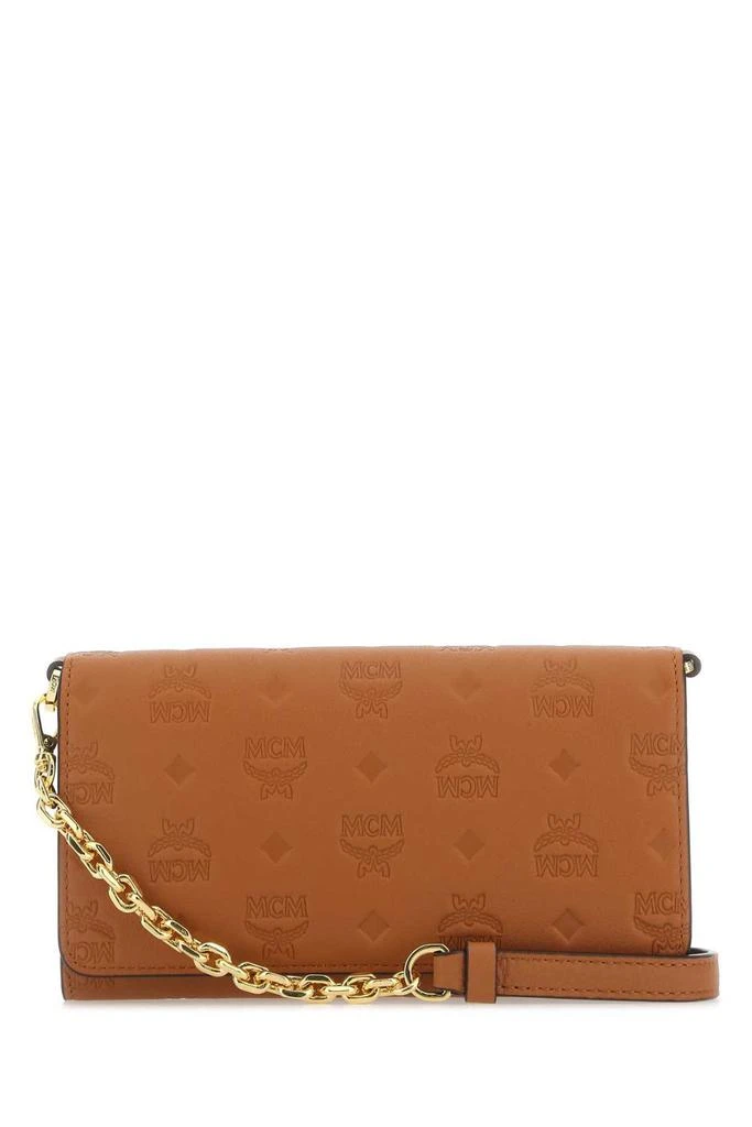 MCM MCM Aren Monogram Embossed Crossbody Wallet 1