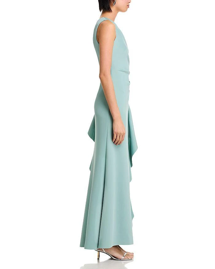 AQUA One Shoulder Ruffled Dress - Exclusive 5