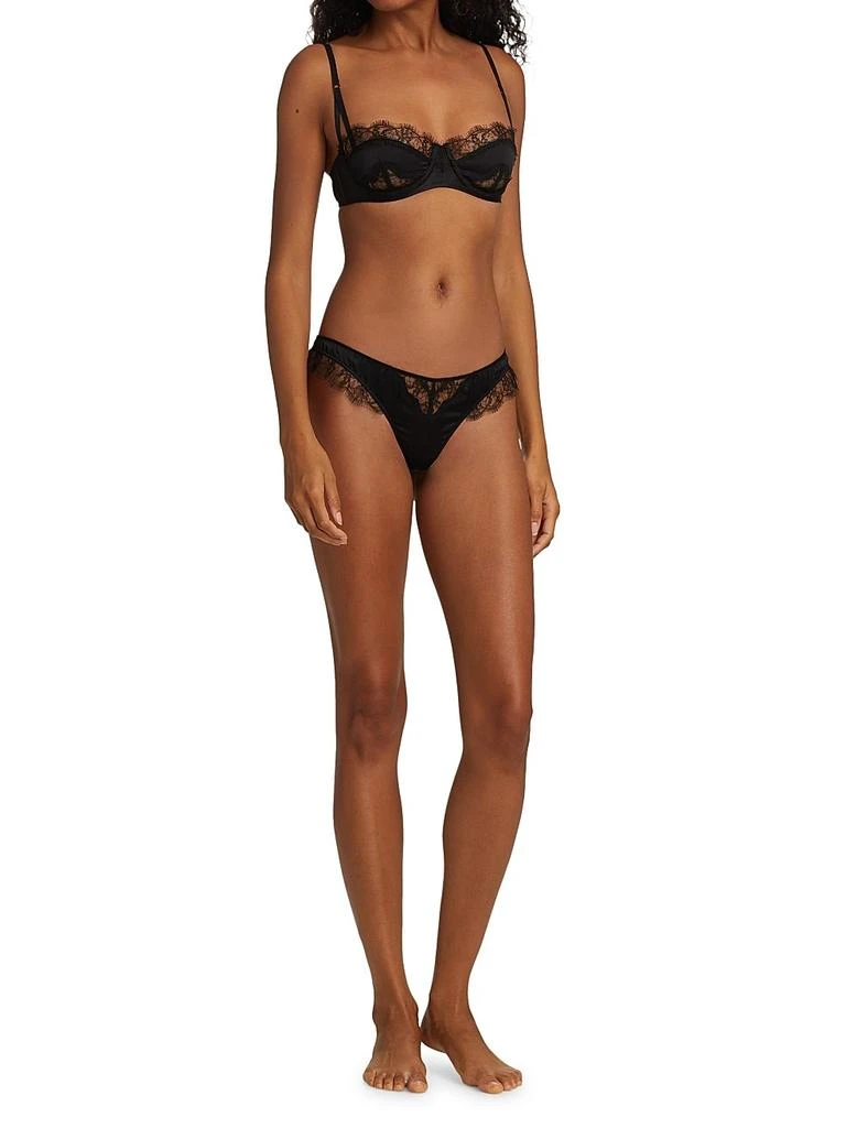 Kiki De Montparnasse Lace Inset Thong 2