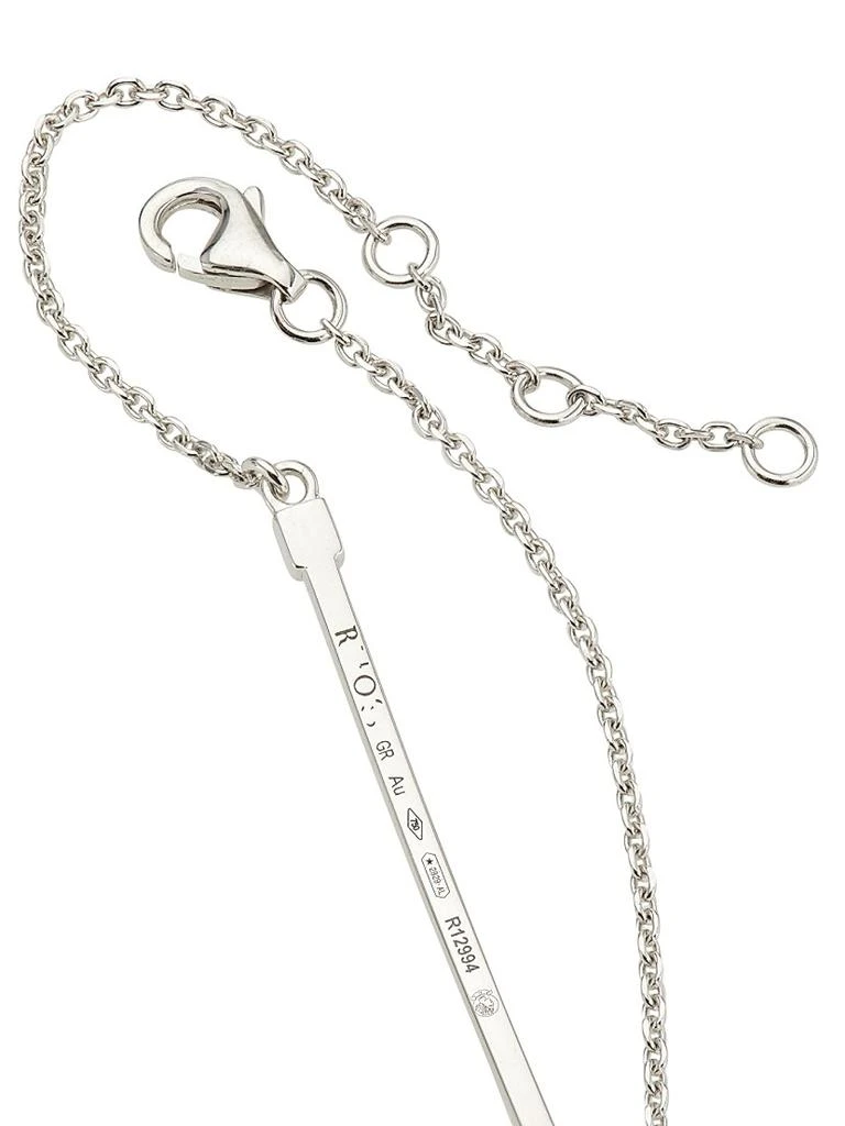 Repossi Serti Sur Vide 18K White Gold & Diamond Chain Bracelet 4