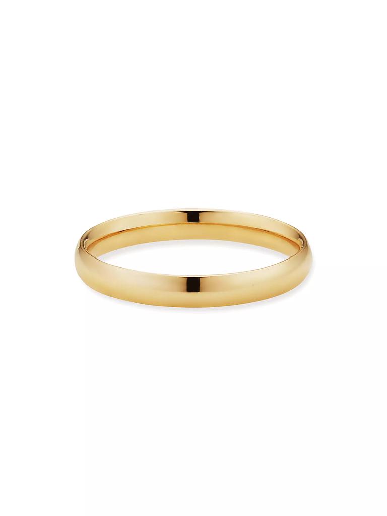 Oradina 14K Yellow Gold Forever Band Ring