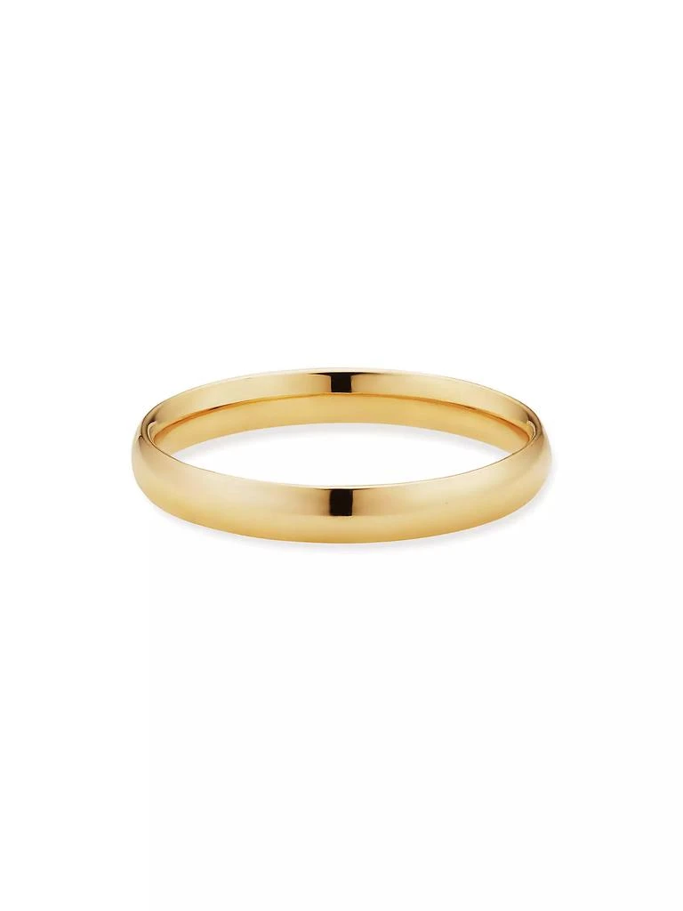 Oradina 14K Yellow Gold Forever Band Ring 2