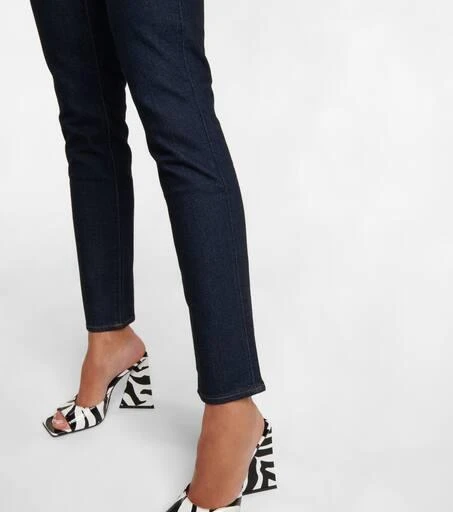7 For All Mankind Roxanne mid-rise skinny jeans 5