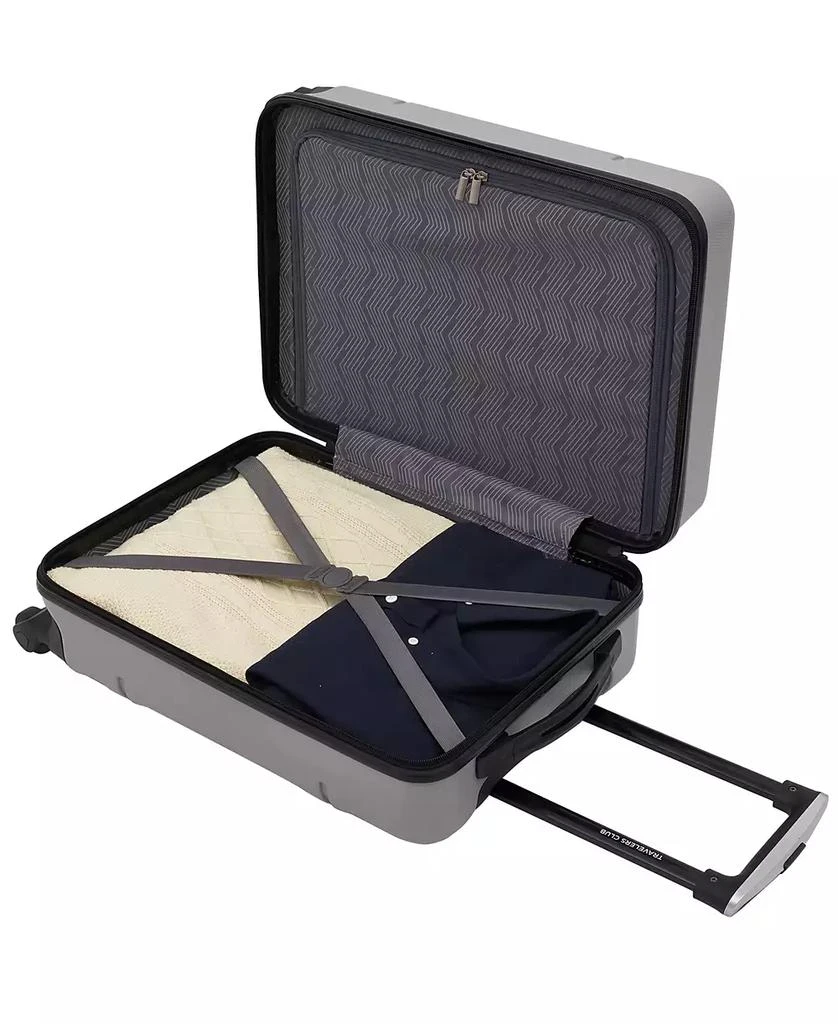 Travelers Club Skyline Collection 20" Rolling Carry-On with 360 Degree 4-Wheel System 10
