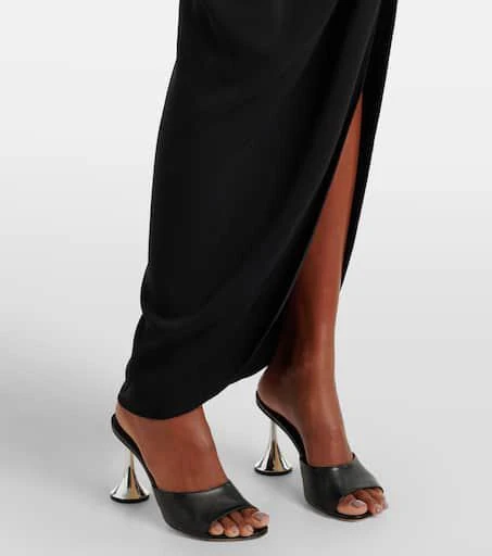 Christopher Esber Ruched jersey maxi skirt 5