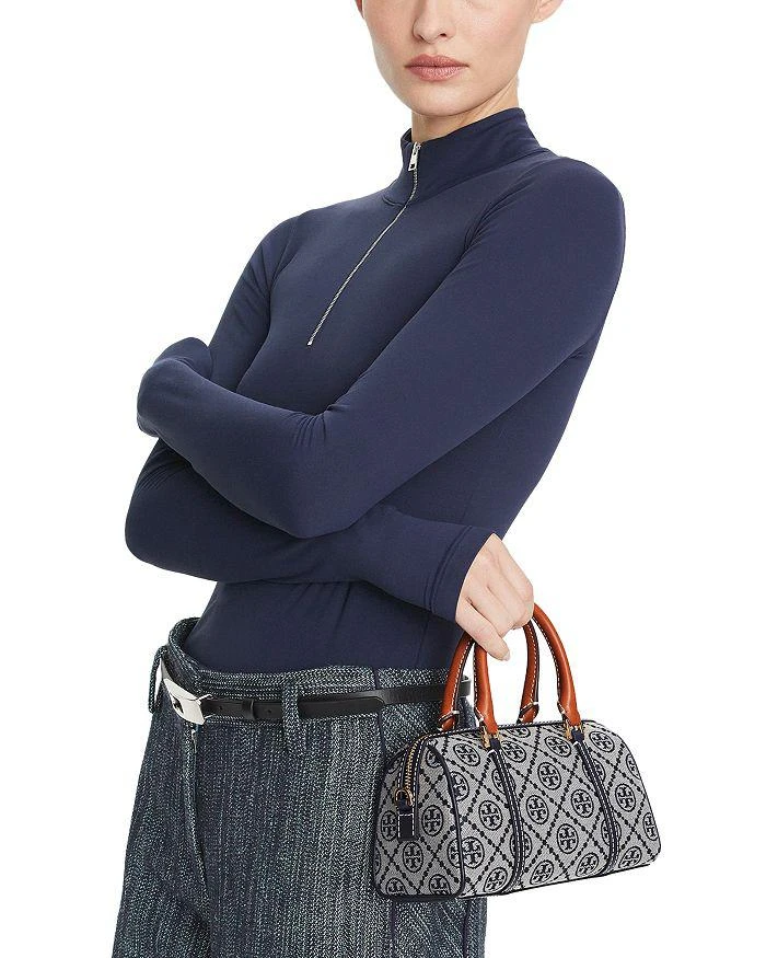 Tory Burch Mini T Monogram Barrel Bag 2
