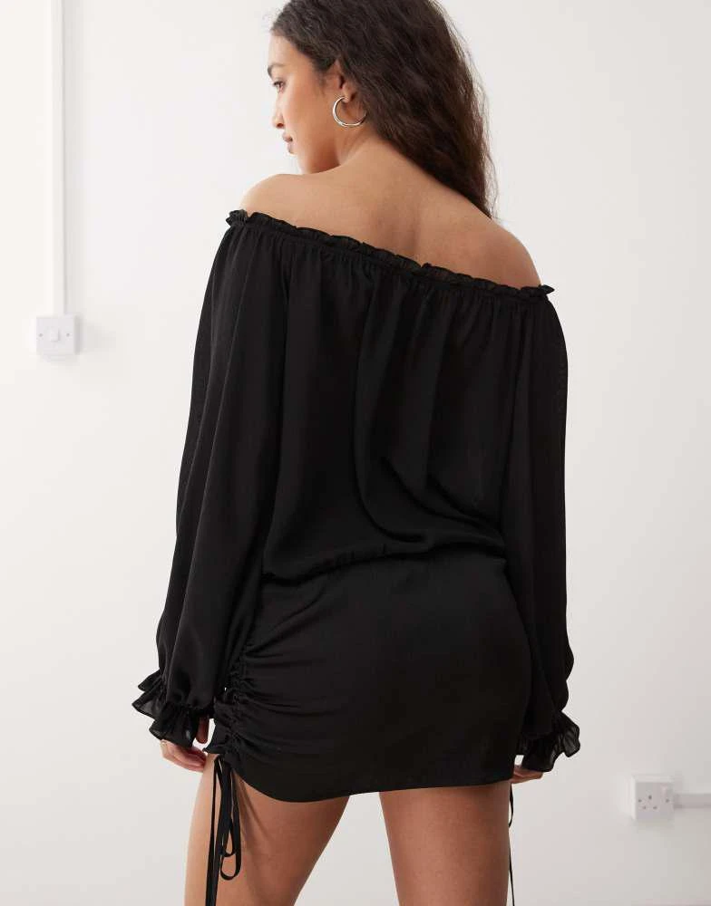 mini long sleeve dress formal Mini Long Sleeve Lace Cocktail Dress Homecoming & Sweet 16