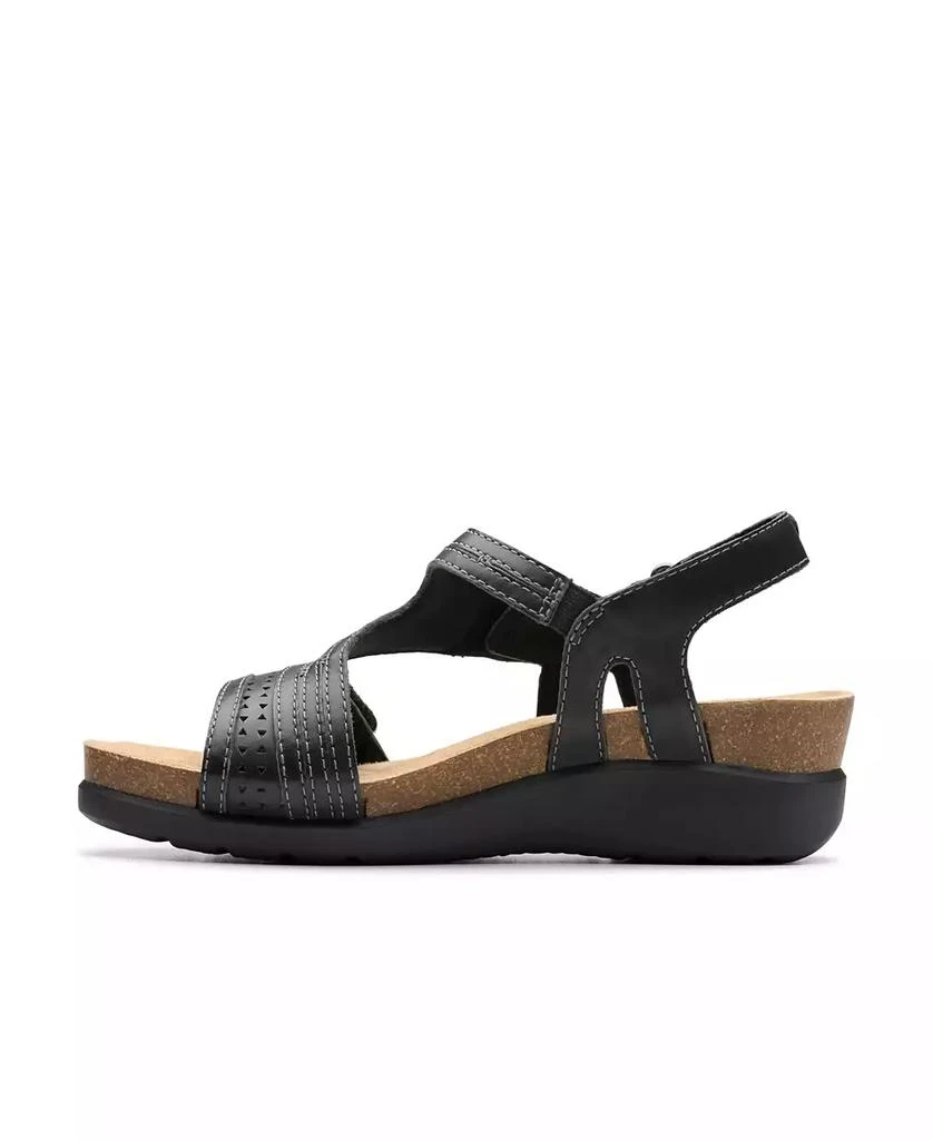 Clarks Women's Calenne Carmen Slip On Flat Sandals 4