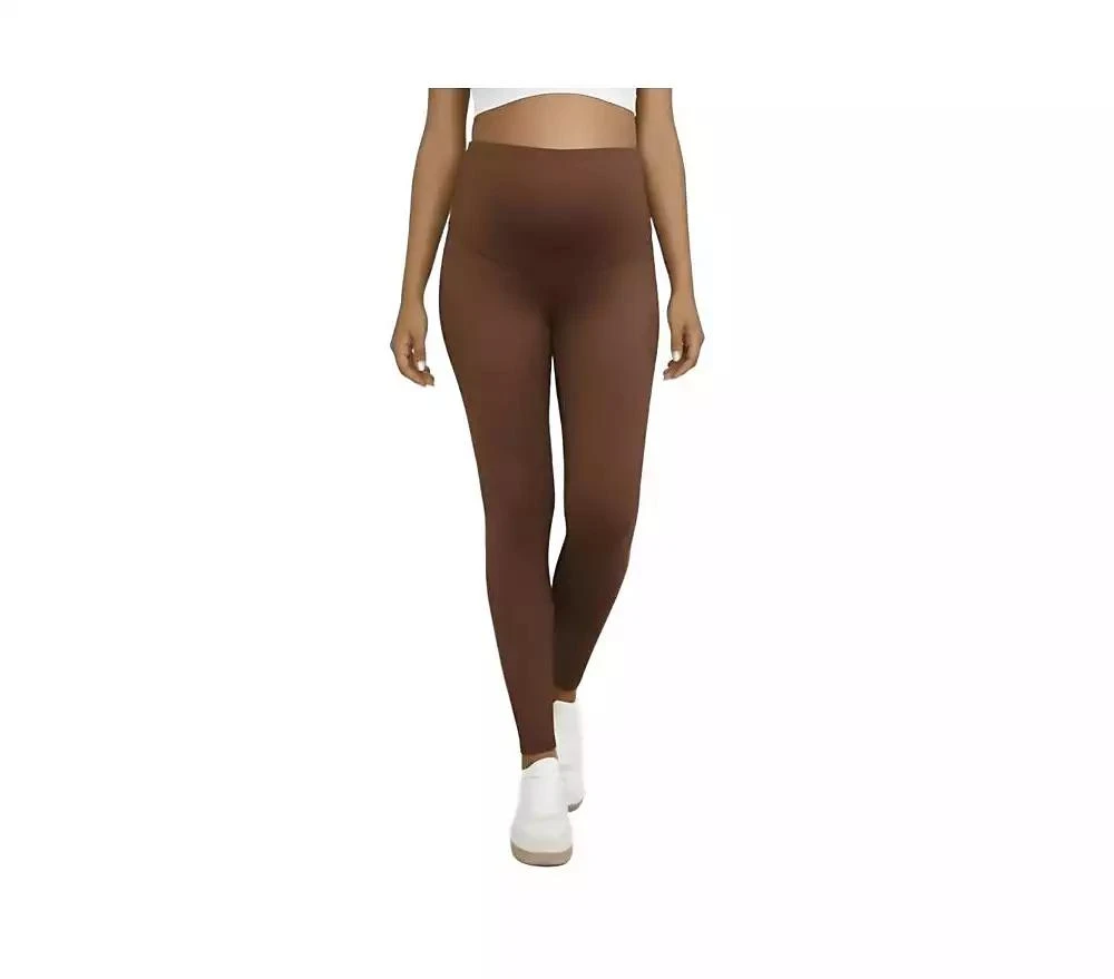 Motherhood Maternity Women
s Active Over the Belly Maternity Leggings
