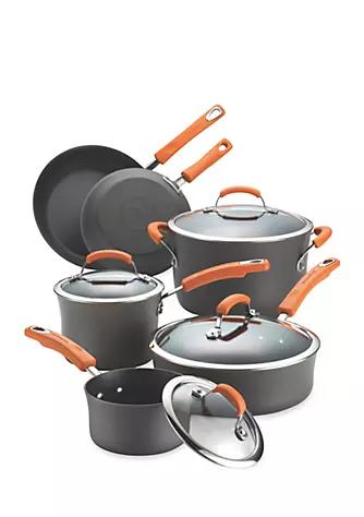 Rachael Ray Ray Hard Anodized Nonstick 10 Piece Cookware Set Online Only