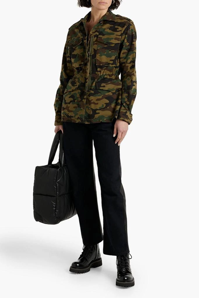 NILI LOTAN Wren camouflage-print cotton-blend twill jacket 2