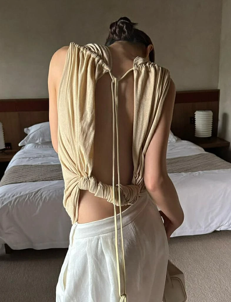 Pixie Market Tie Back Tee-PREORDER 3