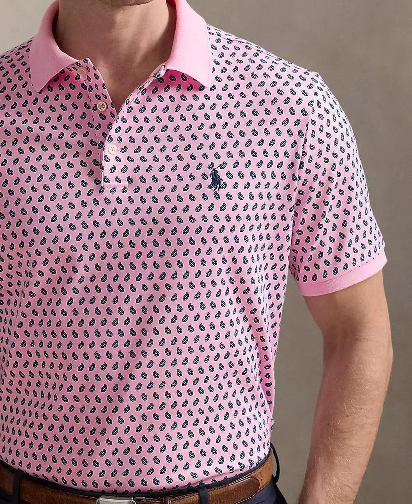 Ralph Lauren Men's Classic-Fit Print Soft Cotton Polo Shirt 4