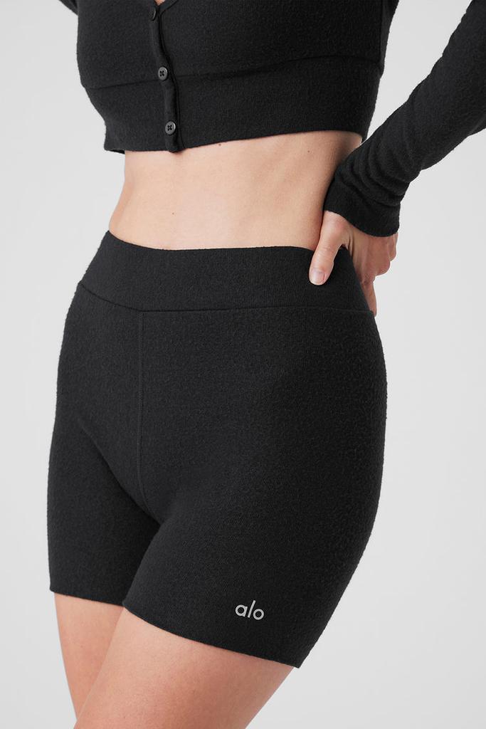 Alo Alolux High-Waist Me Time Short - Black