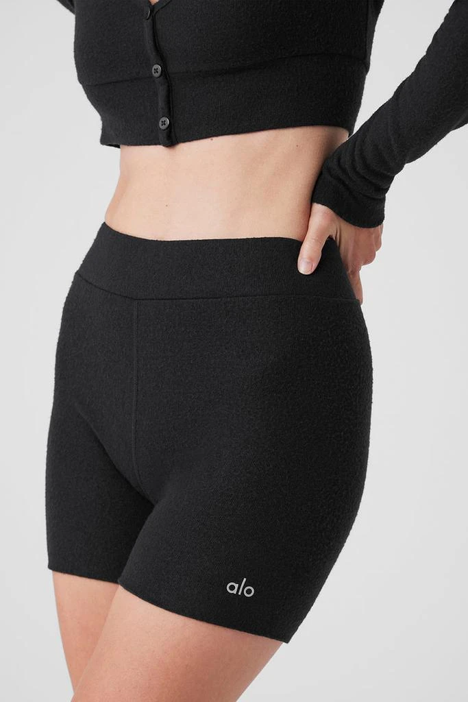 Alo Alolux High-Waist Me Time Short - Black 2