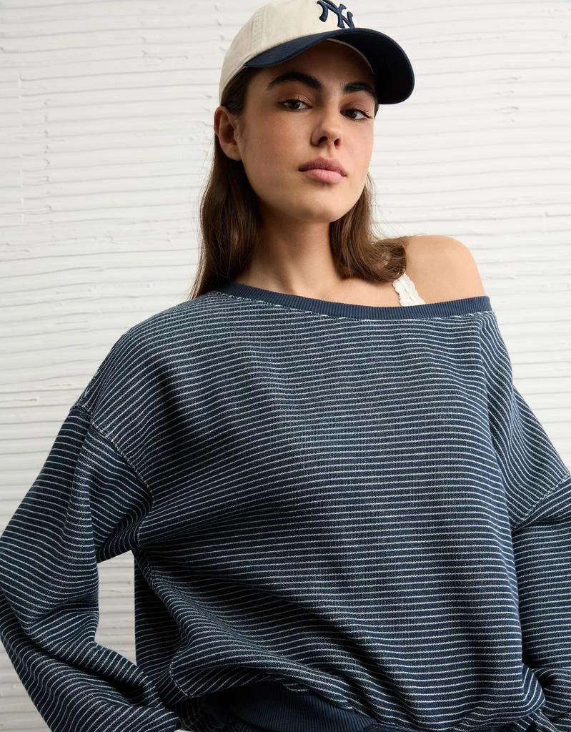 AE AE Off The Shoulder Sweatshirt 1