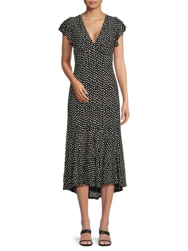Tommy Hilfiger Abstract Print Midi Dress 1