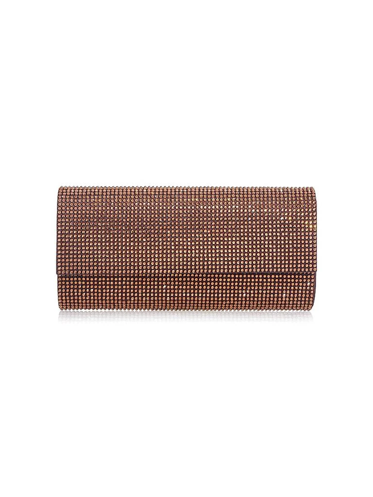 Judith Leiber Perry Crystal-Embellished Clutch-On-Chain 1