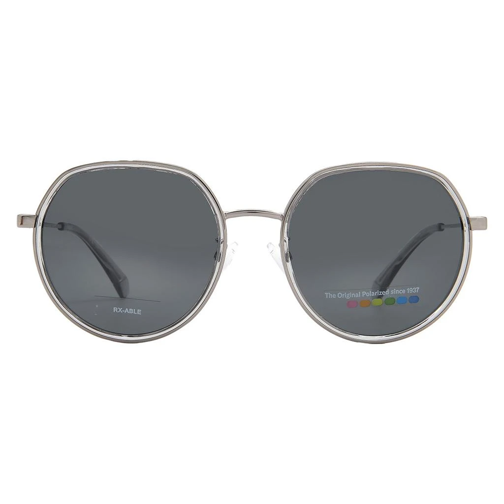 Polaroid Polarized Grey Round Ladies Sunglasses PLD 4160/G/S/X 06LB/M9 55