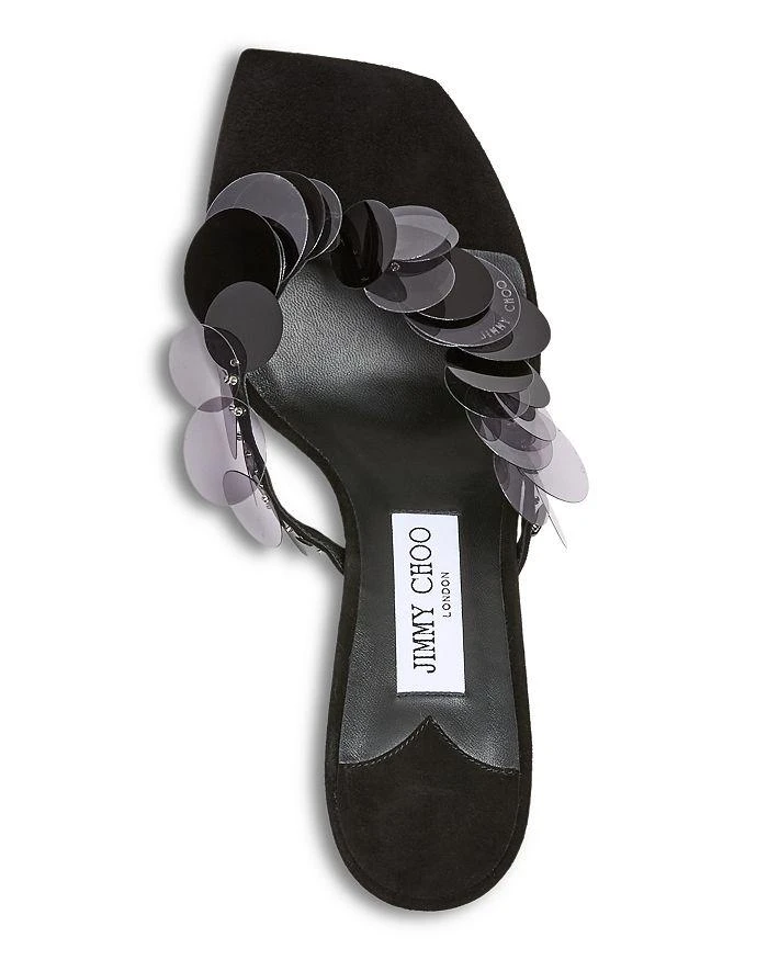 Jimmy Choo Women's Freja 70 Embellished Thong Sandals 3